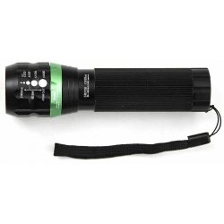 Latarka taktyczna wojskowa policyjna asg do broni LED 500 lm BL-Q8500 gmglite ładowalna wyłącznik żelowy